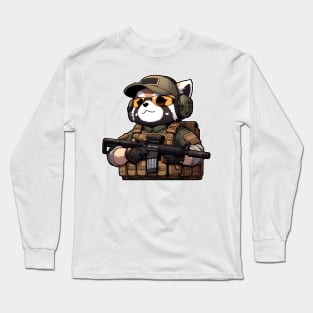 Tactical Tanuki Long Sleeve T-Shirt